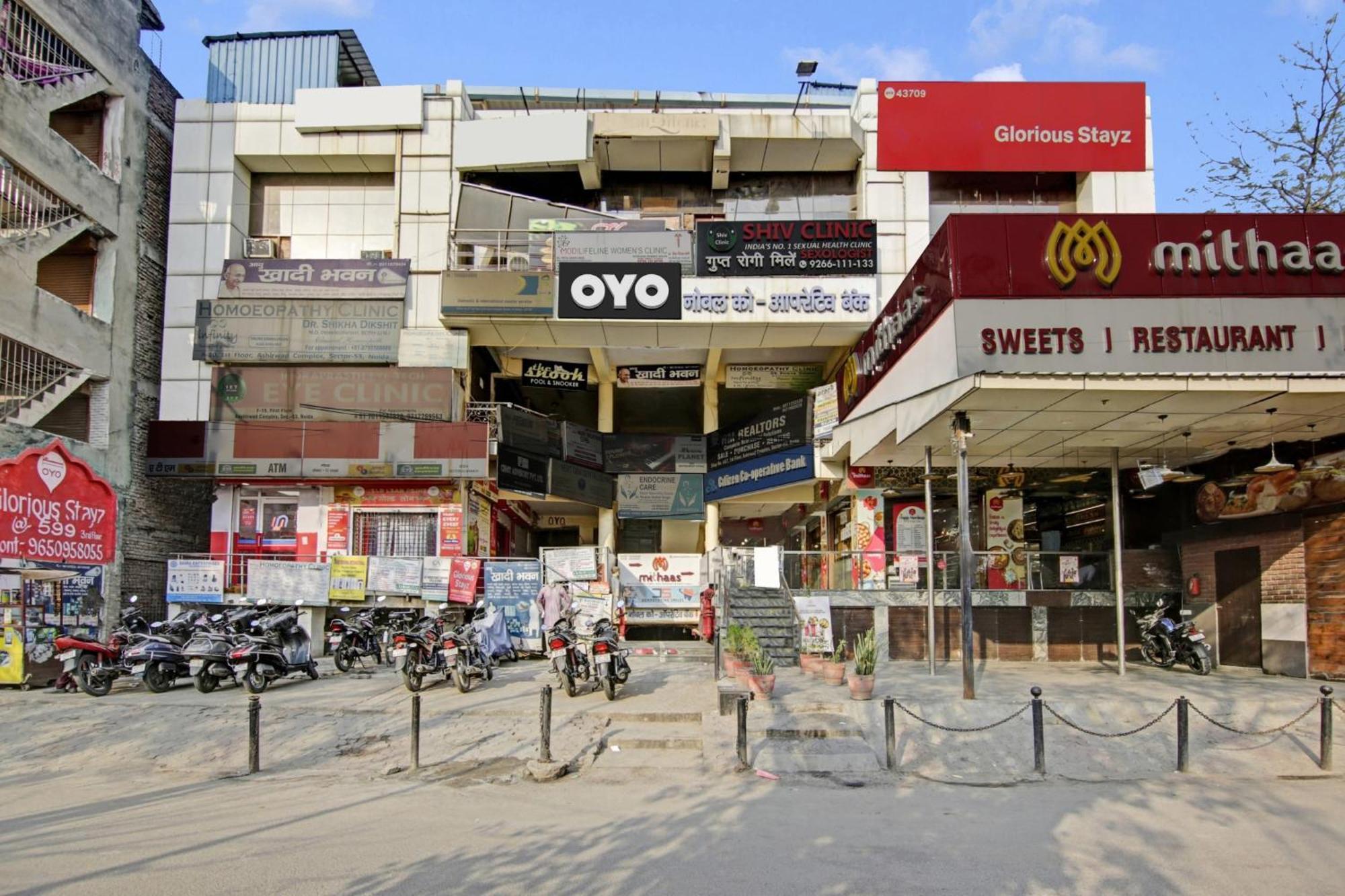 Hotel O Glorious Stayz Noida Dış mekan fotoğraf